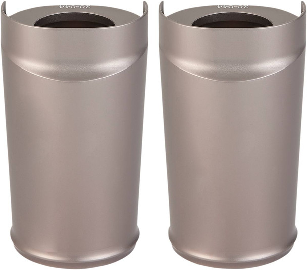 Arlen Ness - 20-044 - Fat Tire Fork Boot Cover - Titanium Anodized - Smooth