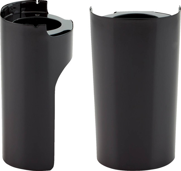 Arlen Ness - 125-000 - Fork Boot Cover - Gloss Black Powdercoat - Smooth