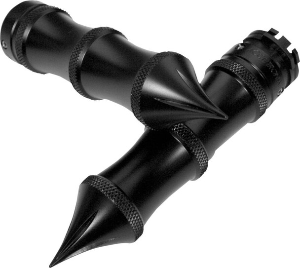 Accutronix - GR100-LB - Custom Grips - Tribal - Cable - Black