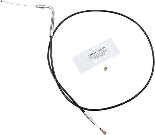 Barnett - 101-30-40038-06 - Black Vinyl Idle Cable - +6" Size - 37" Length Barnett - 101-30-40038-06 - Black Vinyl Idle Cable - +6" Size - 37" Length