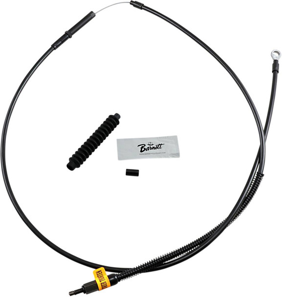 Barnett - 131-30-10007HE6 - High-Efficiency Stealth Clutch Cable - +6" - '96-'07 Dyna/Softail