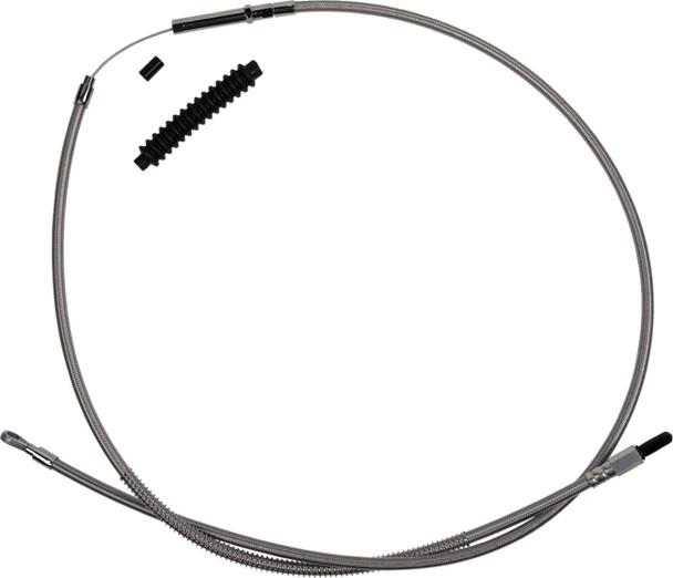 Barnett - 102-30-10061-6 - High-Efficiency Stainless Steel Clutch Cable for Harley-Davidson - +6" - '18-'23 Softail