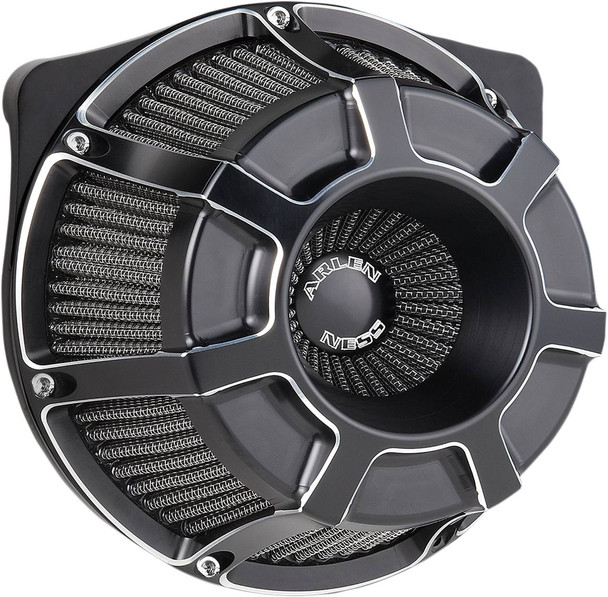 Arlen Ness - 18-935 - Inverted Series Air Cleaner Kit - Black
