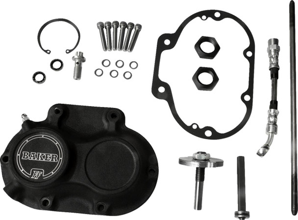 Baker Drivetrain - M8-10603-A - Transmission Side Cover - Hydraulic - M8 - Black