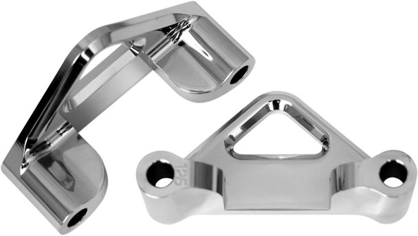 Accutronix - TFS41-EMF125C - Hot Legs/Bagger Legs Fender Spacers - Chrome - 1.25" Spacer - For 5-1/2" Width Fender
