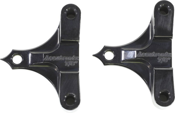 Accutronix - TFS49-NF7/8B - Hot Legs/Bagger Legs Fender Spacers - Black - 0.875" Spacer - For 5-1/2" Width Fender Accutronix - TFS49-NF7/8B - Hot Legs/Bagger Legs Fender Spacers - Black - 0.875" Spacer - For 5-1/2" Width Fender