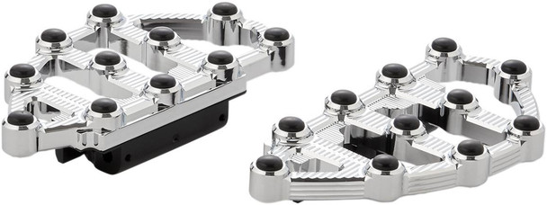 Arlen Ness - 06-895 - MX Passenger Floorboards - Chrome