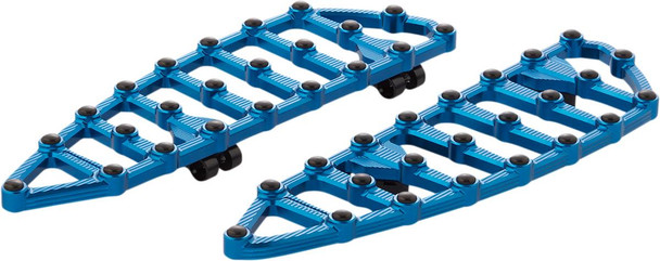 Arlen Ness - 410-009 - MX Driver Floorboards - Blue