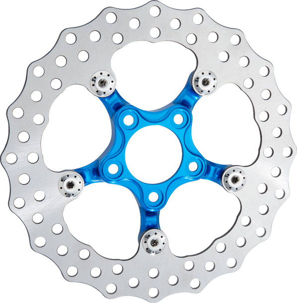 Arlen Ness - 300-060 - Spider Rotor - 11-1/2" - Blue