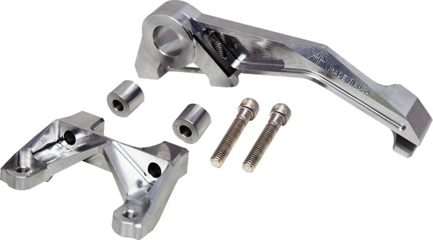 Alloy Art - MCRB2-1 - Multi Brake Caliper Mount - 84mm Bolt Center - Raw - Super Sport