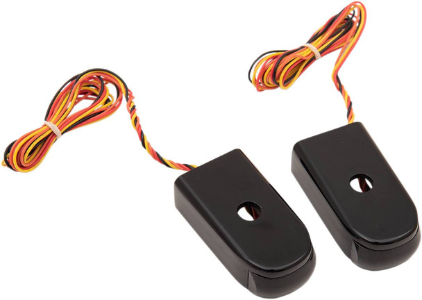 Alloy Art - SSL-LG-2B - Strut Light - LED - Smoke/Red Black FXLR