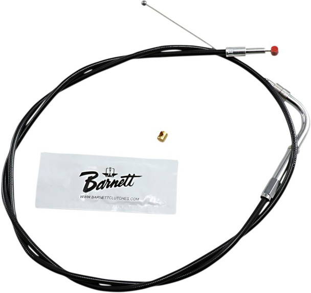 Barnett - 101-30-30016-03 - Black Vinyl Throttle Cable - +3" Size - 42" Length