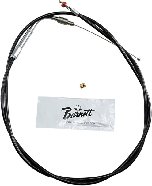 Barnett - 101-30-40016-06 - Black Vinyl Idle Cable - +6" Size - 45" Length Barnett - 101-30-40016-06 - Black Vinyl Idle Cable - +6" Size - 45" Length