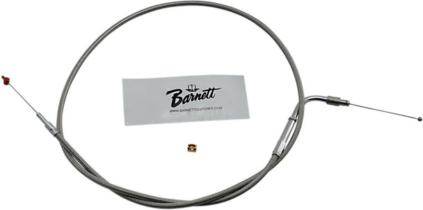 Barnett - 102-30-30016 - Stainless Steel Throttle Cable - '02-'07 FLH