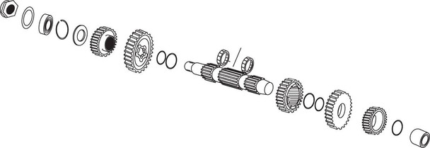 Andrews - 296700 - Countershaft