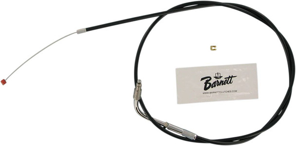 Barnett - 306-96+6-DS - Black Vinyl Throttle Cable - +6" Size - 41" Length