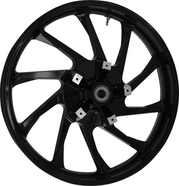 Coastal Moto - 3D-HUR213SB-ABST - Wheel - Hurricane 3D - Front - Dual Disc/with ABS - Black - 21x3.5