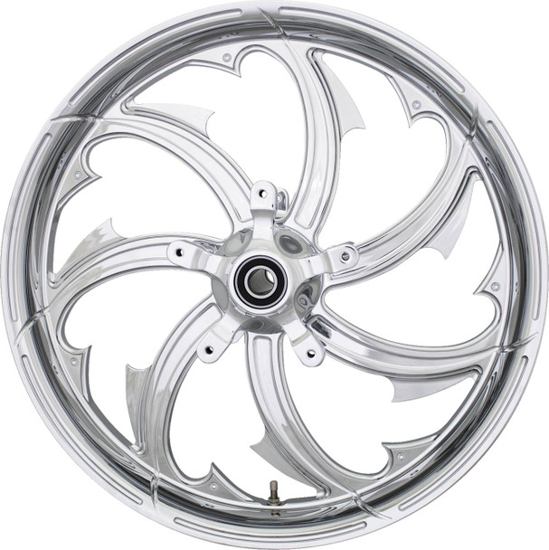 Coastal Moto - FRY-213-CH-ABST - Wheel - Fury - Front - Dual Disc/with ABS - Chrome - 21x3.25 - FL