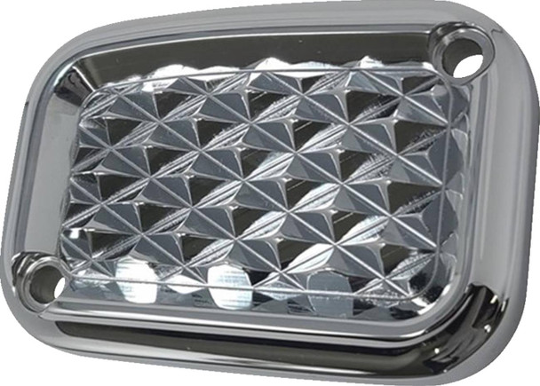 Covingtons - C3056-C - Master Cylinder Lid - Brake - Front - Diamondback - Chrome