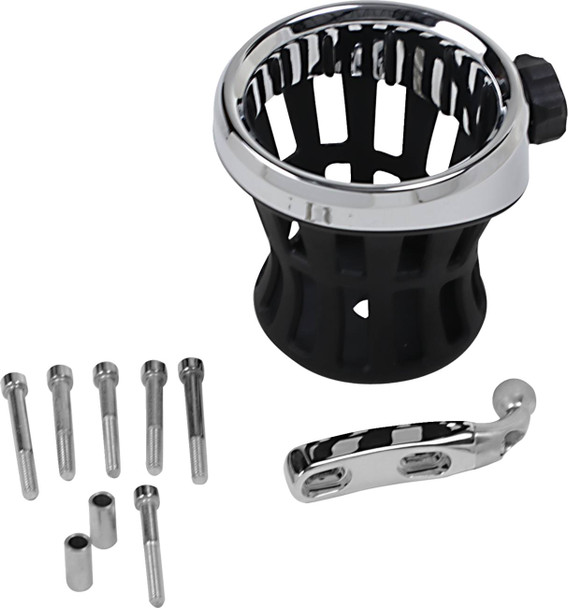Ciro - 50410 - Drink Holder - Perch Mount - Chrome