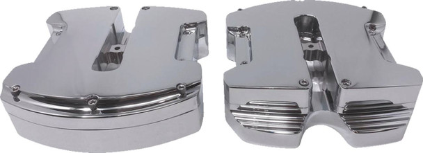 Covingtons - C1286-C - Valve Cover - Smooth - Chrome - M8