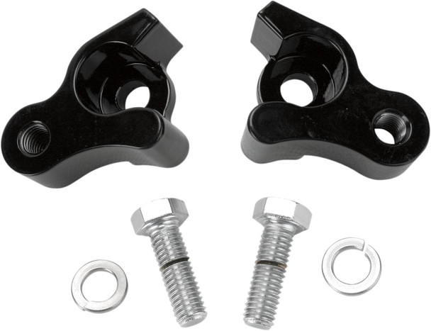 Burly Brand - B28-42008 - Lowering Kit - Rear - Lowers 1" - Black - '09-'16 FL