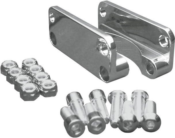 Covingtons - C1310-C - Front Fender Relocator - Chrome - Touring '03-'13