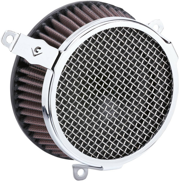 Cobra - 606-0104-03-SB - Air Cleaner Kit - Chrome