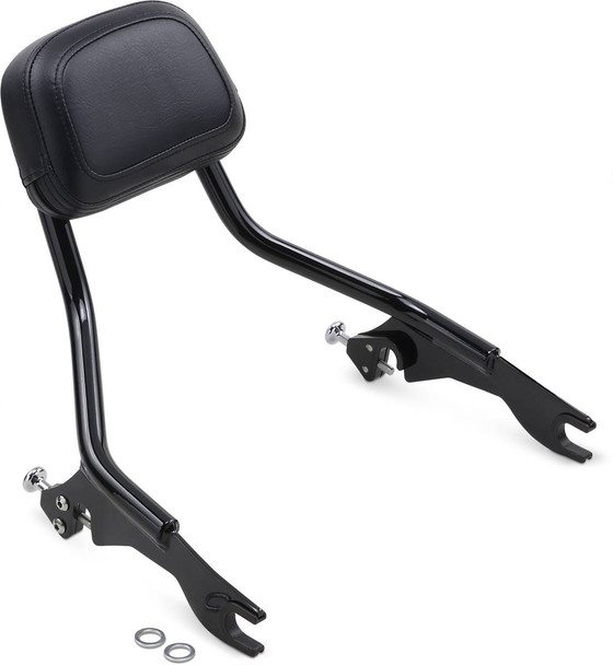 Cobra - 602-2200B - Detachable Backrest - Black - Short - FLH/FLT