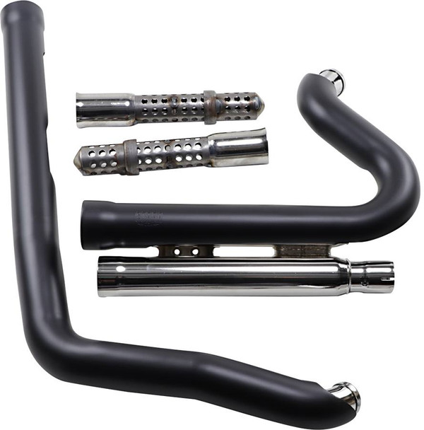 Cobra - 6709B - 909 Exhaust - Black - '06-'11 Dyna