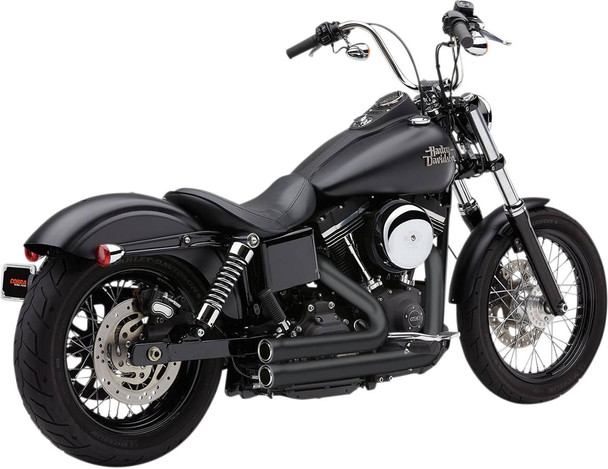 Cobra - 6708B - 909 Exhaust - Black - '12-'17 Dyna