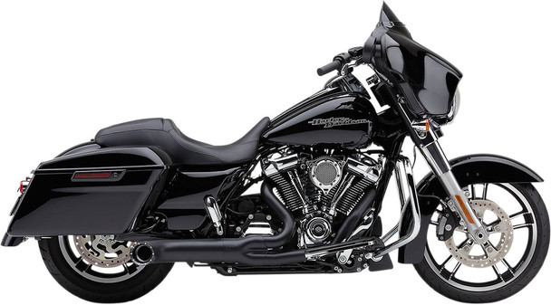 Cobra - 6271B-1 - Turn Out 2-into-1 Exhaust System - Black