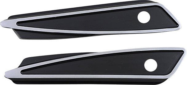 Covingtons - C1810-B - Saddlebag Hinge Cover - Ripper - Black