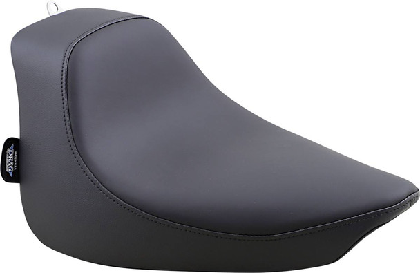Drag Specialties Seats - Solo Seat - Smooth - Black - FXST/FLST '00-'17