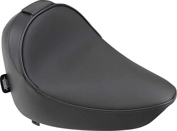 Drag Specialties Seats - Solo Seat - Smooth - Driver Backrest - FXST/FLST '84-'99