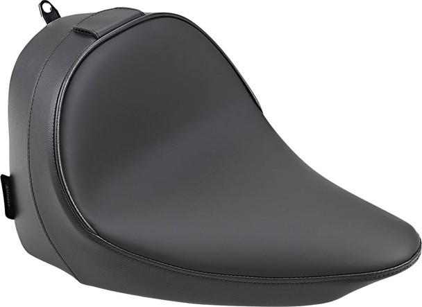 Drag Specialties Seats - Solo Seat - Smooth - Backrest - FXS/FLS '11-'17