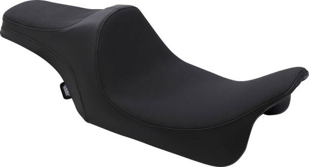 Drag Specialties Seats - Predator III Slip Stop™ Seat - Smooth - Black - FL '08-'23