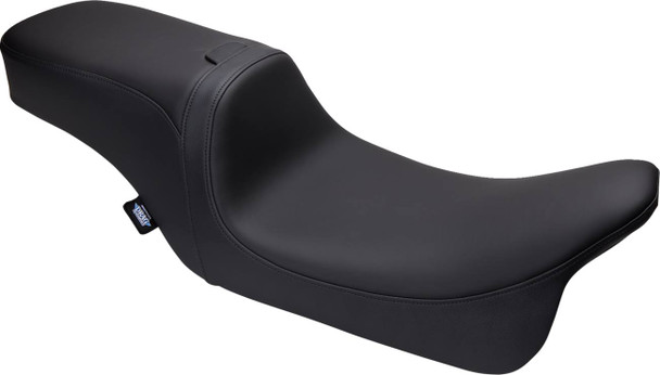 Drag Specialties Seats - Predator 2-Up Seat - Solar Leather - Smooth - w/ Backrest Receptacle - FL '08-'23