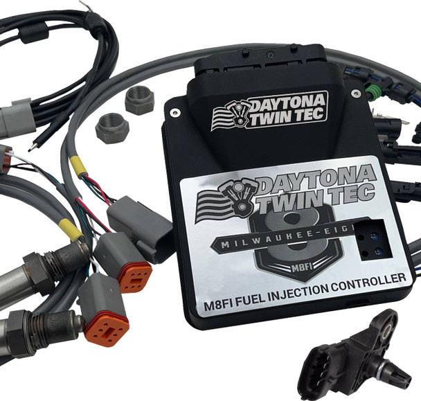 Daytona Twin Tec Llc - 17819 - Auto-tune Electronic Fuel Injection Control Module Kit with 2 BAR Manifold - M8 Touring/Trike