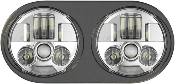 Custom Dynamics - PB-RG13-C - ProBeam® LED Headlamps - FLTR - Chrome