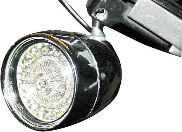 Custom Dynamics - PB-BB-AW-1157CS - Bullet Turn Signal - 1157 - Chrome - Smoke Lens