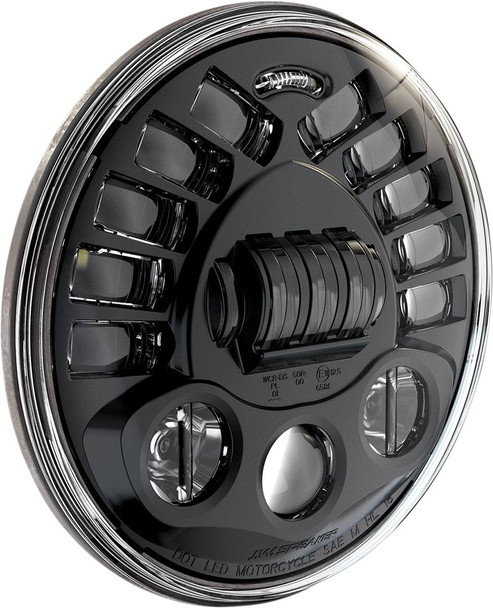 Custom Dynamics - PB-575A-B - Adaptive Headlight - 5.75" - Black