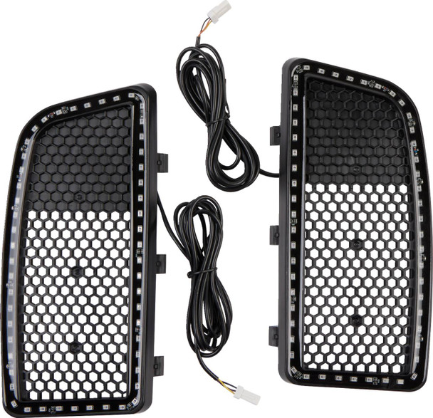 Custom Dynamics - CD-LF-AA-B - LED Light Inserts - Lower Fairing - Amber