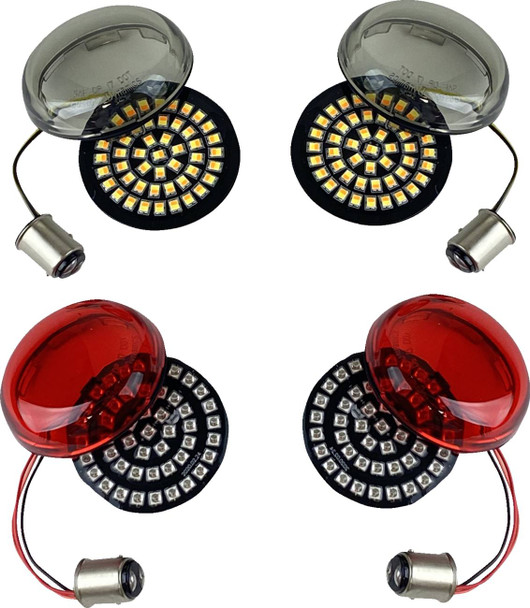 Custom Dynamics - GEN4-BCM-KIT1 - Turn Signal Kit - LED - Front/Rear