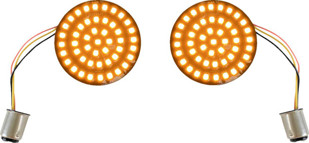 Custom Dynamics - GEN-4-A-1157 - Turn Signal Insert - LED - Amber - 1157