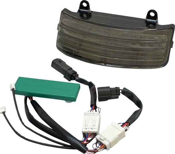 Custom Dynamics - PB-TRI-2-SMOKE - Tribar Taillight - '10-'13 - Smoke