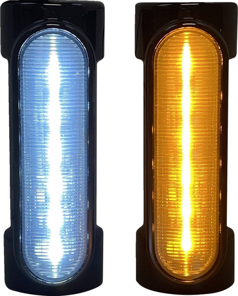 Custom Dynamics - CD-CB-AW-BCM-B - Engine Guard Light - Black - FLH