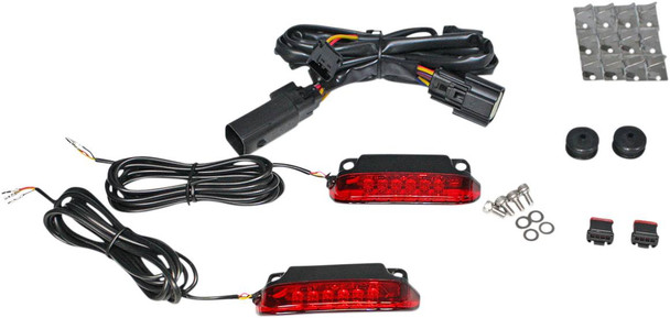 Custom Dynamics - CD-LR-07-R - Luggage Rack Light Bar - Red