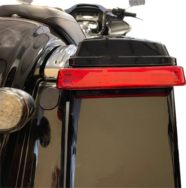 Custom Dynamics - PB-SBSEQ-SS8-CR - Saddlebag LED Lights - Sequential - Chrome/Red