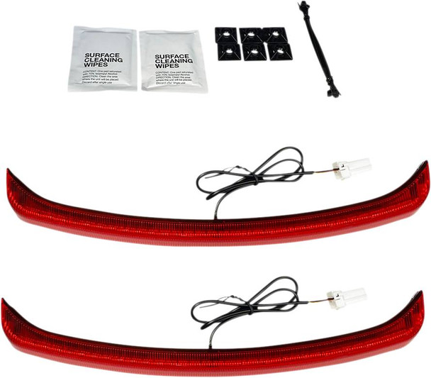 Custom Dynamics - CD-TGFENDER-R - LED Fender LIght - Red Lens - Tri Glide